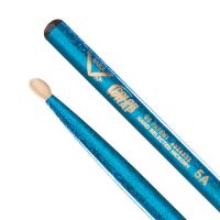 Color Wrap Blue Sparkle Wood Tip 5A