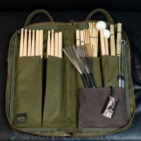 Waxed Canvas Collection Stick Bag Forest Green