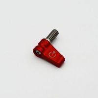 Power Switch 1/4" Red
