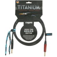 Titanium Guitar Cable Silent Plug 6m